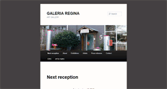 Desktop Screenshot of galeriaregina.com